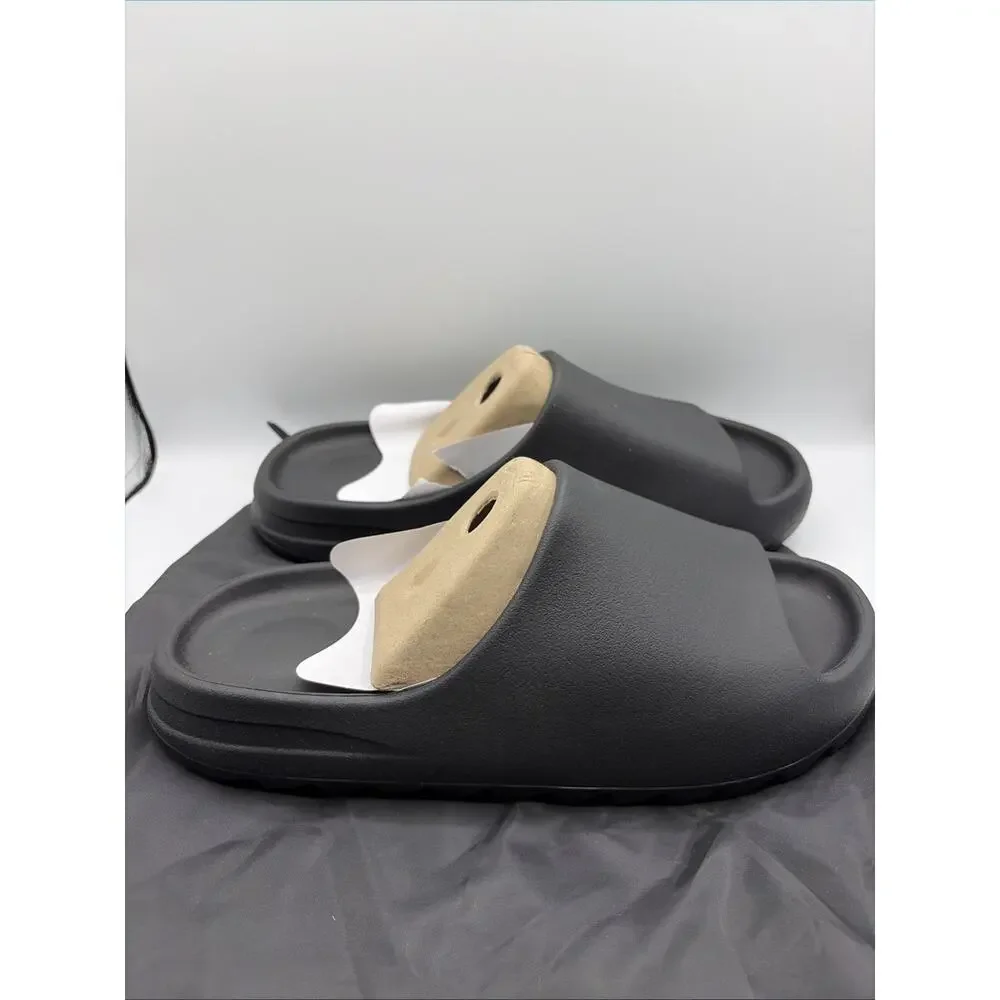 Yeezy YS-01 Slides Size Men’s US 14 Black Color NESw With Bag